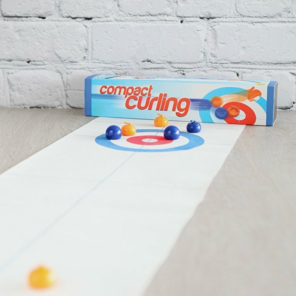 Tabletop Compact Curling Game by Mindtwister
